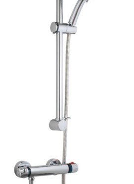 LEWIS THERMOSTATIC SHOWER VALVE & MULTI MODE SHOWER KIT