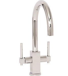 CRAIL TWIN LEVER CRUCIFORM KITCHEN SINK MIXER