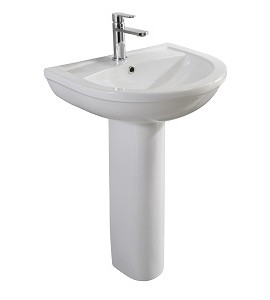 SKARA 550 BASIN & PEDESTAL