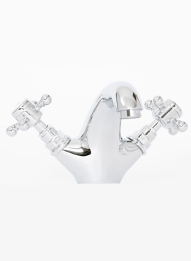 BALMORAL MONO BASIN MIXER & PUSH WASTE