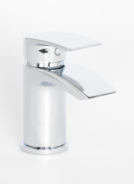 COLL MONO BASIN MIXER & PUSH WASTE