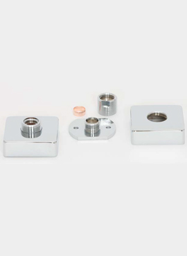 SQUARE SHOWER FIXING BRACKETS