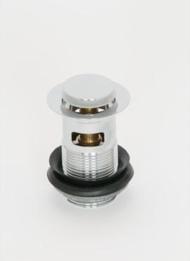 MINI PUSH BUTTON WASHBASIN WASTE SLOTTED