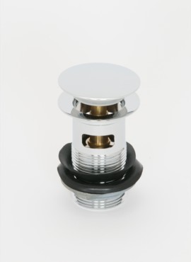 PUSH BUTTON BASIN WASTE SLOTTED