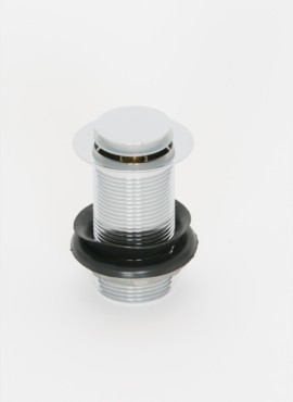 ASP MINI PUSH BUTTON WASHBASIN WASTE UNSLOTTED