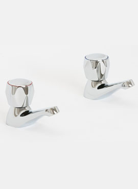SKARA STANDARD CONTRACT BATH PILLAR TAPS