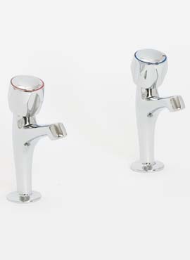 SKARA STANDARD HI NECK CONTRACT SINK PILLAR TAPS