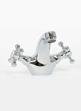 MELROSE MONO BASIN MIXER & PUSH WASTE