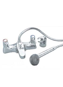 SKARA 1/4 TURN LEVER BATH SHOWER MIXER & SHOWER KIT
