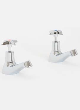 SKARA CROSS TOP BASIN PILLAR TAPS