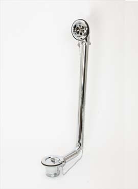 ASP BATH COMBINATION CHAIN WASTE (METAL CONNECTION FOR FREESTANDING BATH)