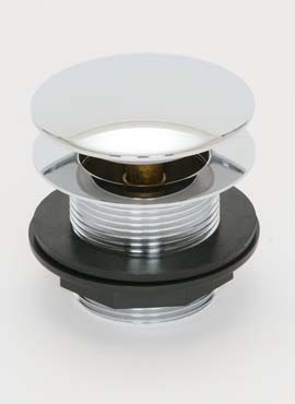 ASP PUSH BUTTON BATH WASTE (NO OVERFLOW)