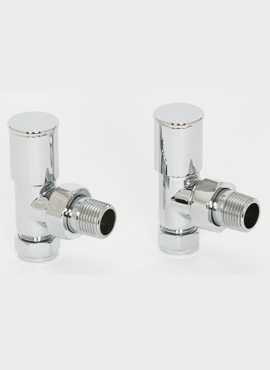 ASP MODERN RADIATOR VALVE - ANGLED