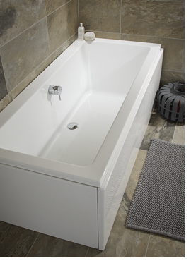 JURA DOUBLE ENDED 1700X750MM BATH