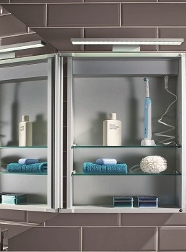 AROS 500 LED ALUMINIUM 1 DOOR CABINET