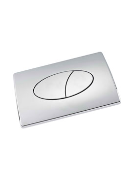 STORR CURVE DUAL FLUSH PLATE