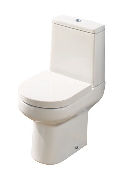 ELGIN WC PAN & LUXURY SOFT CLOSE THERMOSET SEAT