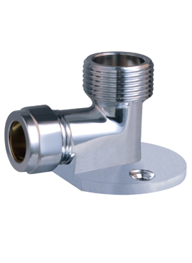 ASP 3/4" WALL FIXING ELBOWS (PAIR)