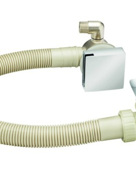BATH COMBI FILLER (SQUARE) CLICK WASTE & OVERFLOW