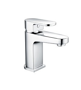 GALSTON MINI MONO BASIN MIXER & PUSH WASTE