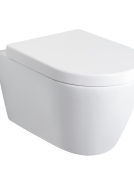 JURA WALL HUNG PAN WITH SOFT CLOSE SEAT