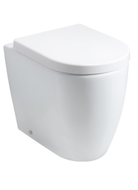 JURA BACK TO WALL PAN WITH SOFT CLOSE SEAT