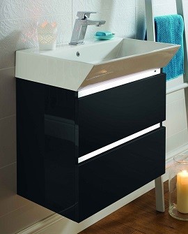 JURA 600 WALL HUNG UNIT & BASIN