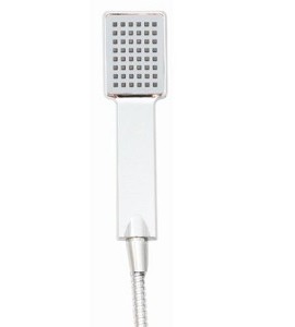 SQUARE HAND SET, HOSE & HOLDER