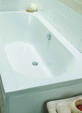 BRAEMAR DOUBLE ENDED 1700 X 750mm BATH