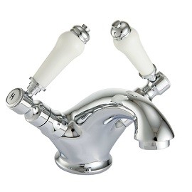 DUNBAR MONO BASIN MIXER & PUSH WASTE
