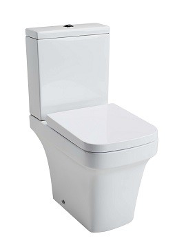 IONA OPEN BACK WC PAN & SOFT CLOSE SEAT