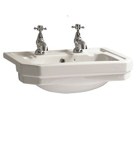 DUNBAR SEMI-RECESSED BASIN