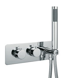 OBAN HORIZONTAL 2 PORT / DUAL FLOW CONCEALED SHOWER VALVE