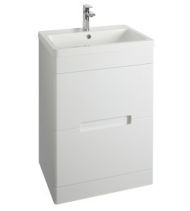SELKIRK 600mm FS 2 DRAWER UNIT & BASIN