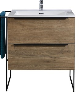 ULVA 600mm 2 DRAWER UNIT WITH BASIN