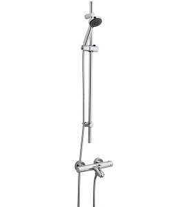 DEAN THERMOSTATIC BATH SHOWER MIXER VALVE & SHOWER KIT