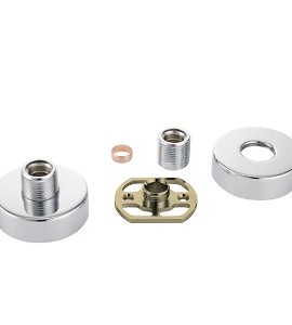 STAINLESS STEEL ROUND SHOWER FIXING BRACKETS