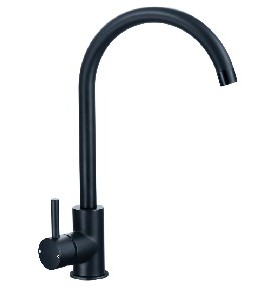 BLACKFORD SINK MIXER - BLACK FINISH