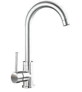 ECO SINGLE LEVER SINK MIXER - CHROME FINISH