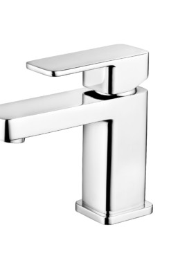 FIFE CLOAKROOM MONO BASIN MIXER & PUSH WASTE