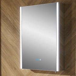 COVE 500 LED ALUMINIUM 1 DOOR CABINET WITH BLUETOOTH