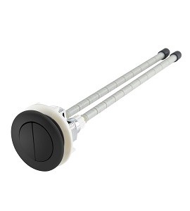 BLACK PUSH BUTTON FOR CLOSE COUPLE CISTERNS