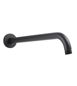 ROUND PROFILE WALL ARM  - BLACK FINISH