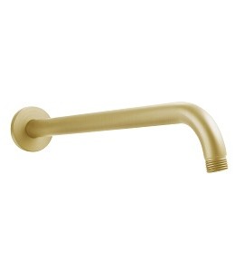 ROUND PROFILE WALL ARM  - BRUSHED BRASS FINISH