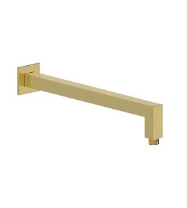 SQUARE PROFILE WALL ARM  - BRUSHED BRASS FINISH