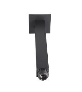 CEILING ARM SQUARE PROFILE - BLACK FINISH