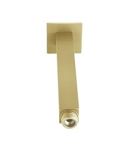 CEILING ARM SQUARE PROFILE - BRUSHED BRASS FINISH