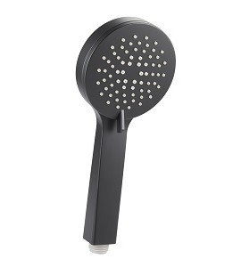 MULTI-FUNCTION ROUND HANDSET - BLACK FINISH
