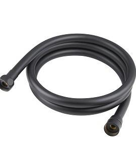 SMOOTH SHOWER HOSE - BLACK FINISH