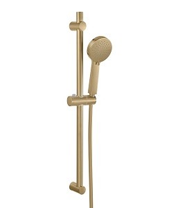 AIRTH BRUSHED BRASS SHOWER KIT